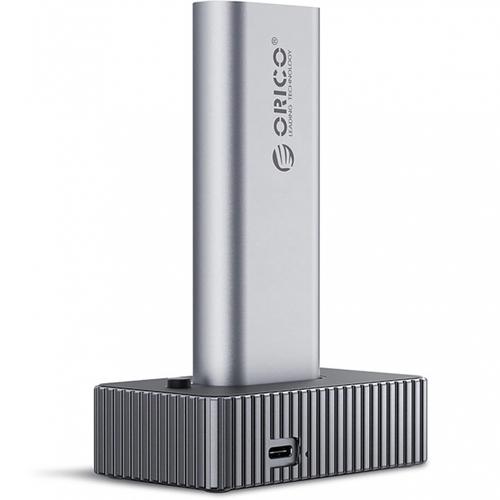 Docking Station Orico IT18C3 pentru SSD SATA M.2 NVMe (Gri)
