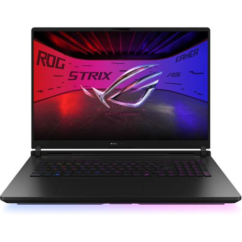 Laptop Gaming ASUS ROG Strix G18 G835LX (Procesor Intel® Core™ Ultra 9 275HX (36M Cache, up to 5.40 GHz), 18inch 2.5K Mini LED 240Hz, 64GB DDR5, 2TB SSD, NVIDIA GeForce RTX 5090 @24GB, Win 11 Pro, Negru)