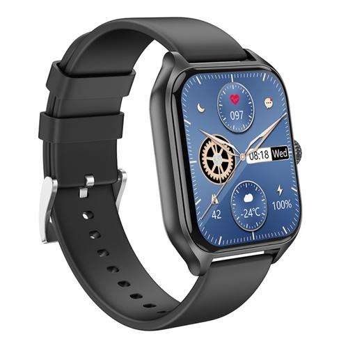 Smartwatch Borofone BD5, Bluetooth, Ecran 1.85inch,  Procesor Bluetrum ZK8918C, Monitorizare somn, Ritm cardiac (Negru)