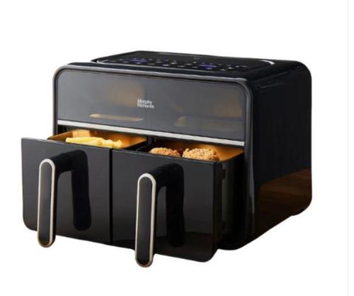 Friteuza dubla cu aer cald Morphy Richards MUC-ADT4B, 1500 W, 7.2 l, Temperatura ajustabila (Negru) Friteuza dubla cu aer cald Morphy Richards MUC-ADT4B, 1500 W, 7.2 l, Temperatura ajustabila (Negru)