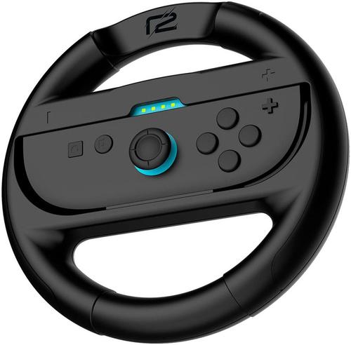 Volan ready2gaming R2GNSW2JOYCWHEEL pentru Nintendo Switch 2, 2 bucati (Negru)
