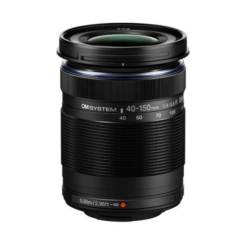 Obiectiv Foto Mirrorless OM System 40-150mm F4-5.6 R, Montura MFT, Autofocus (Negru)
