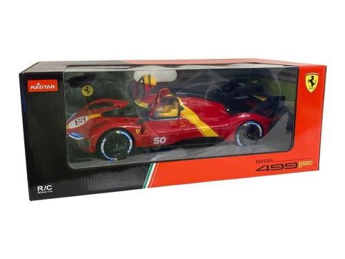 Masina cu telecomanda Rastar - Ferrari 499P, scara 1 la 14 (Rosu)