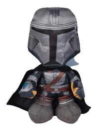 Jucarie plus Star Wars Mandalorian Warrior, 25 cm (Negru)