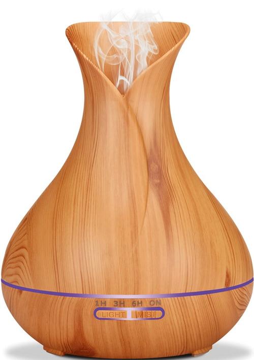 Difuzor aromaterapie Platinet Ultrasonic Essential Oil PADYM010LW, 400ml, 5 W, 25 mp (Maro)
