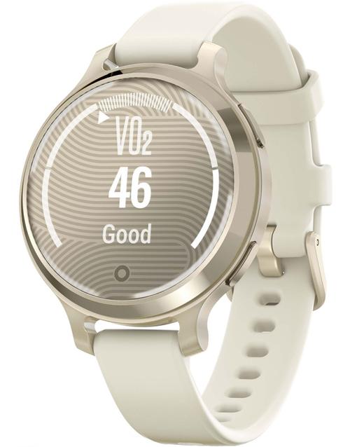 Ceas activity tracker Garmin Lily 2 Active, 38mm, curea silicon, Waterproof 5 ATM, GPS (Auriu) Ceas activity tracker Garmin Lily 2 Active, 38mm, curea silicon, Waterproof 5 ATM, GPS (Auriu)