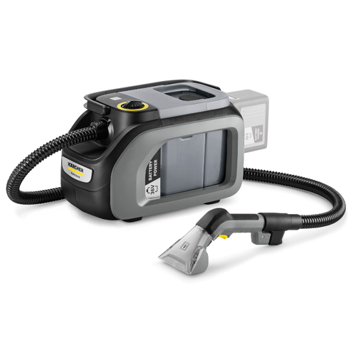 Aspirator cu spalare prin injectie-extractie profesional Karcher Puzzi 2/1 Bp, 16 l/s, 350W, fara acumulator inclus (Negru/Gri) Aspirator cu spalare prin injectie-extractie profesional Karcher Puzzi 2/1 Bp, 16 l/s, 350W, fara acumulator inclus (Negru/Gri)