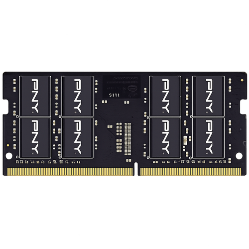 Memorie Notebook PNY Performance, 16GB DDR4, 3200MHz, CL22, Bulk, Negru