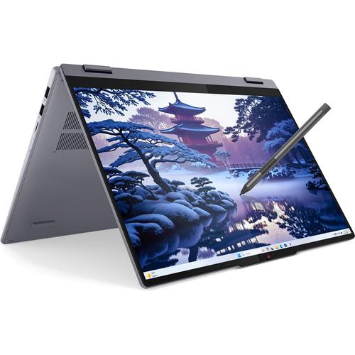 Laptop 2in1 Lenovo IdeaPad 5 16IAL10 (Procesor Intel® Core™ Ultra 7 255H (24M Cache, up to 5.10 GHz) 16inch WUXGA Touch, 16GB LPDDR5X, 1TB SSD, Intel Arc 140T Graphics, Win 11 Home, Gri)