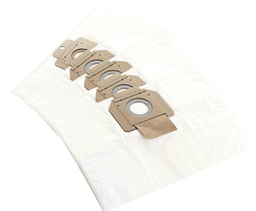 Sac colector de praf pentru aspirator Makita W107418353, fleece, 5 buc