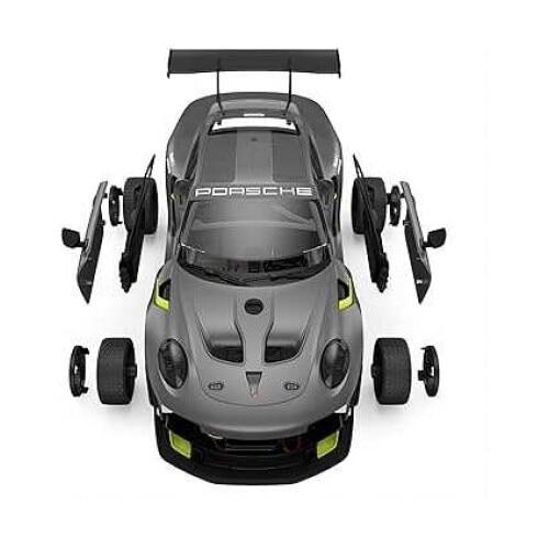 Masinuta RASTAR 1:18 Porsche 911 GT2 RS Clubsport, 26.3x11.4x7.2cm, Negru