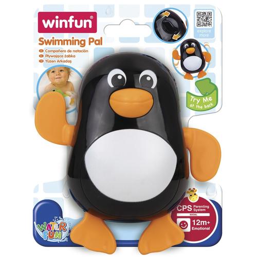 Jucarie de baie Winfun - Pinguinul Inotator