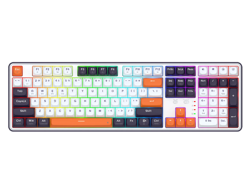 Tastatura gaming Redragon Wyvern Pro, Wireless, Bluetooth, Wired, USB, RGB (Multicolor)