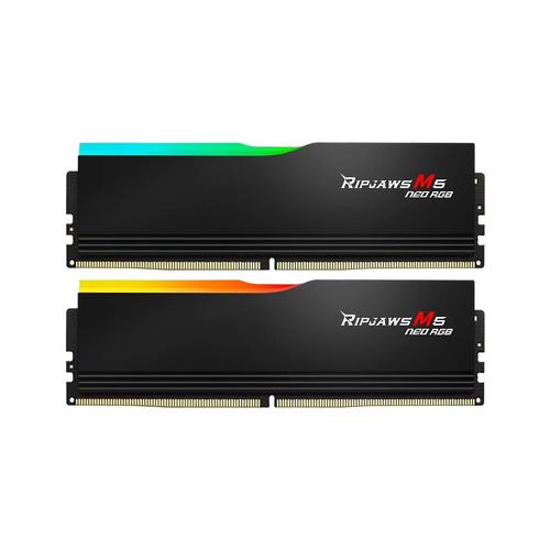 Memorie RAM G.Skill, Ripjaws M5 Neo RGB, 64GB DDR5 6000MHz Kit (2x32GB) RGB, CL28, 1,40V