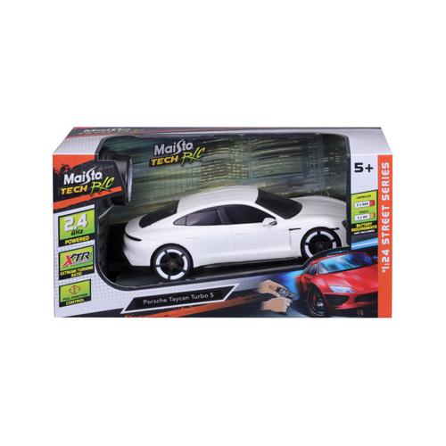 Masina controlata radio Maisto Tech - Porsche Taycan Turbo S, 1:24