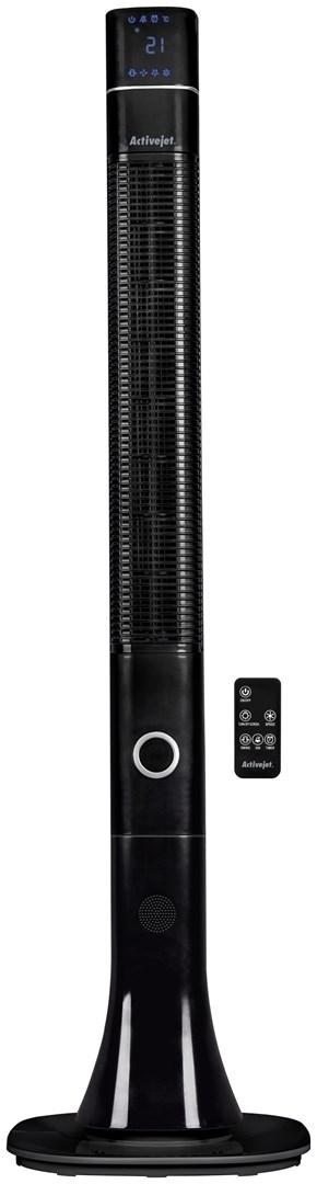 Ventilator turn ActiveJet Selected WKS-120CPJ, 60 W, Timer, 3 viteze (Negru)