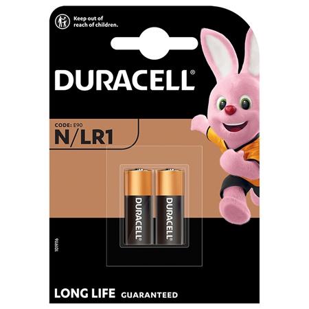 Baterie Alcalina Duracell MN9100 LR1, 1.5 V, 2 bucati