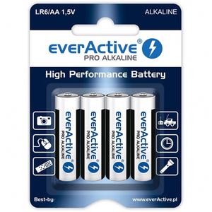 Baterie Alcalina everActive LR06, 4 bucati