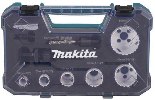 Set carote Makita D-47123, 6 buc