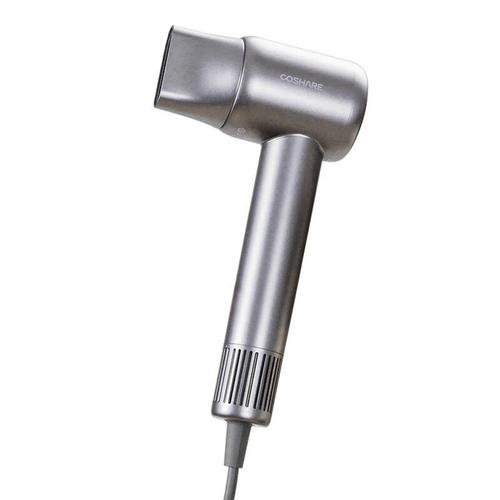 Uscator de par COSHARE HD10 Pro, ShineRing, Ioni negativi, 110.000 RPM, 1600 W (Argintiu)