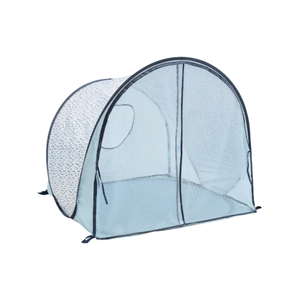 Cort cu protectie anti UV 50+ Babymoov Blue Waves, Poliester, 98 x 90 x 85 cm