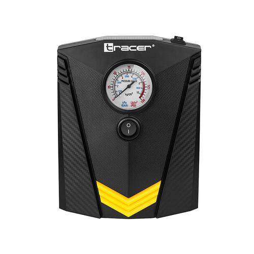 Compresor aer Tracer RES-02ML, 100 W, 25 l/min, 150 PSI (10 bar) (Negru)