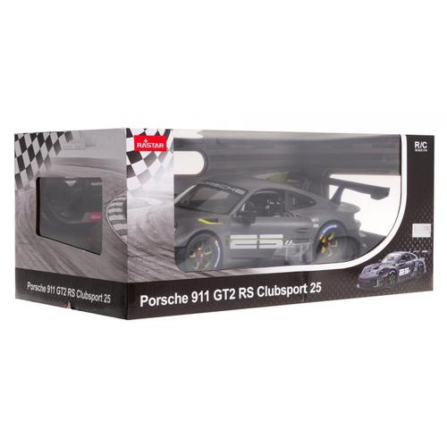 Masina cu radiocomanda – Porsche 911 GT2 RS Clubsport 25, scara 1 la 14 (Gri)