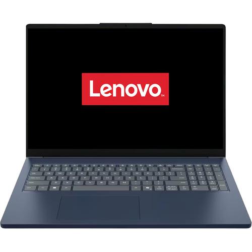 Laptop Lenovo IdeaPad Slim 3 16AHP10 (Procesor AMD Ryzen™ 7 8840HS (16M Cache, up to 5.10 GHz), 16inch WUXGA, 24GB DDR5, 1TB SSD, AMD Radeon 780M Graphics, Albastru)