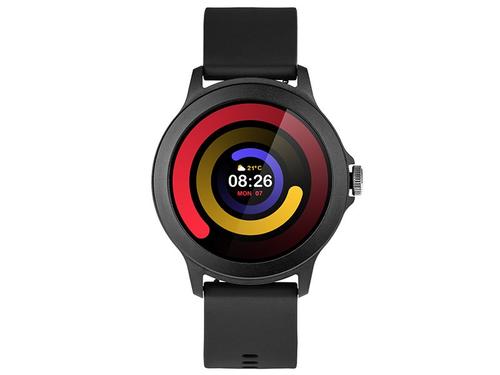 Smartwatch Tracer SMK3 Slay, 42mm, Bluetooth, Ecran TFT 1.28inch, Masurare ritm cardiac, Pulsoximetru (Negru)