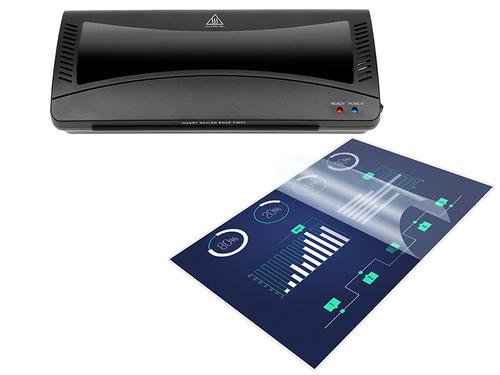 Laminator Tracer TRL-A4, Latime foaie 220mm, Grosime 125mm (Negru)