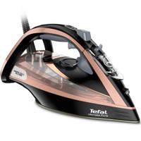 Fier de calcat Tefal Ultimate Pure FV9867E0, 3000W, talpa Durilium AirGlide Autoclean, jet de aburi 260 g/ min, tehnologie Micro-Calc Filter 2in1 (Roz/Negru)