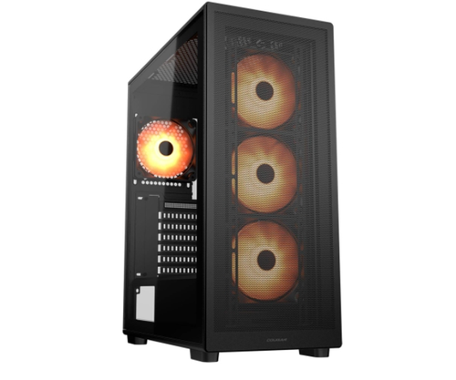Carcasa Cougar MX220 RGB, Middle Tower, fara sursa (Negru)