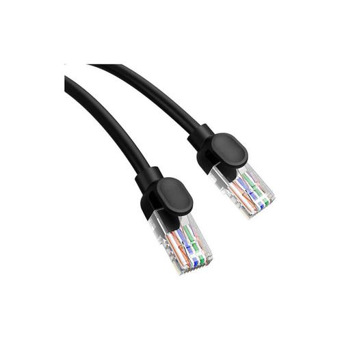 Cablu retea patch cord Baseus B00133206111-04, Cat5, 1 Gbps, PVC, 3m (Negru)