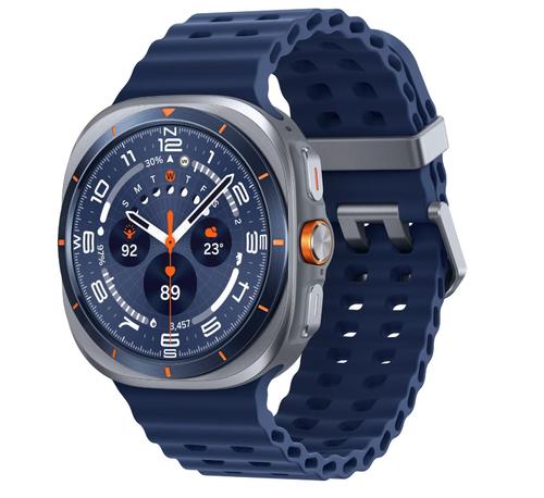 Smartwatch Samsung Galaxy Watch Ultra (2025), 47mm, LTE, Ecran AMOLED 1.5inch, Bluetooth, Wi-Fi, NFC, 2GB RAM, 32GB Flash, Wear OS, 10 ATM (Albastru)