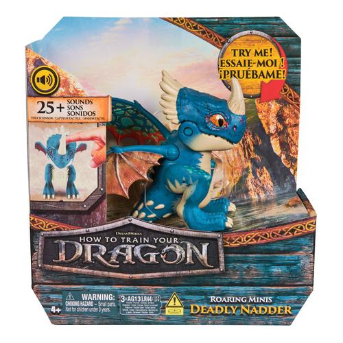 Figurina cu sunet - Cum sa iti dresezi dragonul figurina dragon (Albastru)