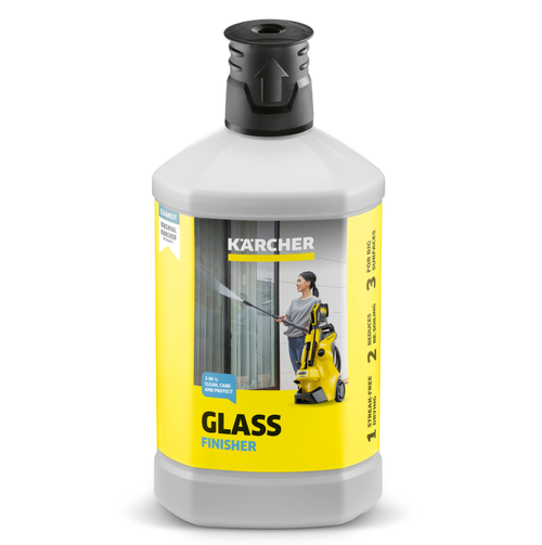 Solutie cu efect de protectie pentru geamuri Karcher 6.295-474.0, 1l