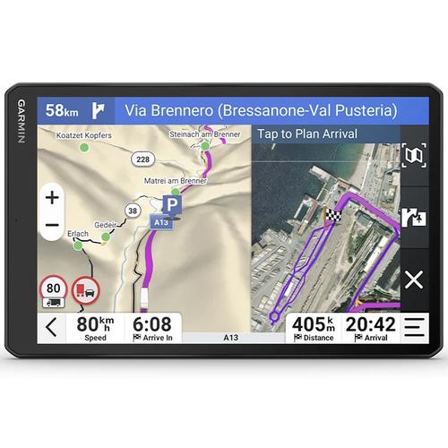 Sistem de navigatie camioane Garmin GPS Dezl LGV1020, Ecran IPS TFT 10.1”, EU+South Africa, 32GB, Wi-Fi, Apel Bluetooth, GPS, Galileo (Negru)