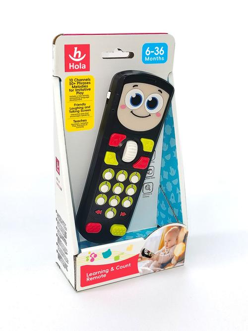 Jucarie interactiva Telecomanda Invatare si Numarare, 6 luni+, Hola