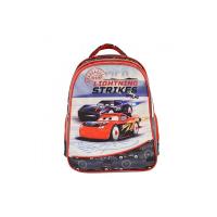 Ghiozdan Cars DCS16235, 3 compartimente, 34 x 20 x 42 cm