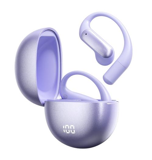 Casti wireless cu traducere AI iSEN M118, Bluetooth v5.4, Microfon integrat, Sunet HIFI, Afisaj digital al bateriei, Incarcare rapida Type-C, Inregistrare + Traducere + Transcriere (Mov)