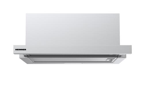 Hota telescopica HEINNER HTCH-MD600IX, 630 m3/h, 2 viteze, 215 W, 1.5 W, Filtre aluminiu (Inox)