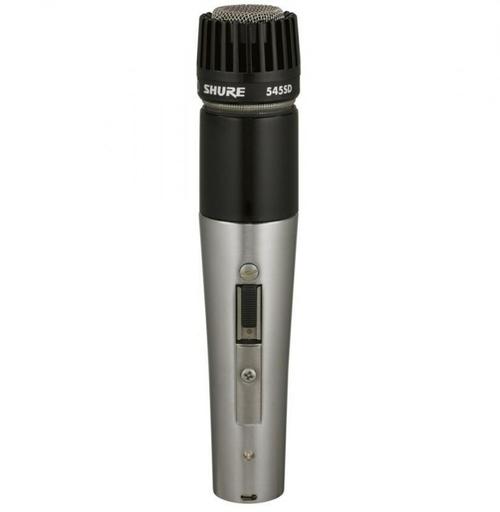 Microfon cardioid Shure 545SD-LC, XLR (Argintiu/Negru)