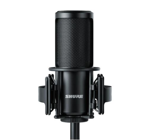 Microfon Studio Shure SM4-K-KIT, Condensator Cardioid, XLR (Negru)