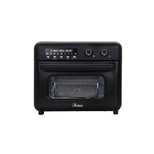 Airfryer si Cuptor hybrid multifunctional Ardes, ARFRYA02W/CR, 30L, 9 functii, Rotisor, Functie paine, Functie deshidratare, Dezghetare, Dospire, 2000 W (Negru)