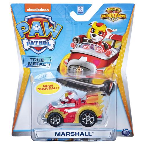 Macheta metalica - Patrula Catelusilor - Marshall Super Paws - Paw Patrol - Spin Master