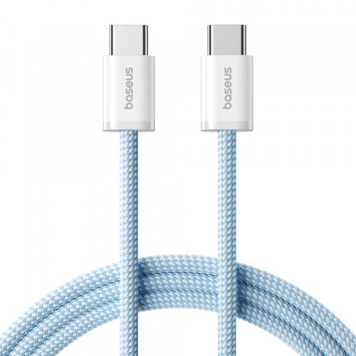 Cablu Date si Incarcare USB-C - USB-C Baseus P10381400311-00 Dynamic 4 Series, 100W, 1m, Albastru