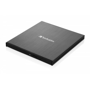 Blu-Ray extern Verbatim 4K Slimline, USB 3.1 (Negru)
