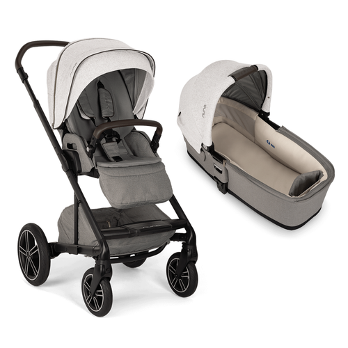 Carucior 2 in 1 Nuna Mixx Next colectia Mineral, 0 - 22 kg, landou inclus, Gri Carucior 2 in 1 Nuna Mixx Next colectia Mineral, 0 - 22 kg, landou inclus, Gri