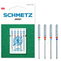 Set combinat 5 ace de cusut tricot, Jersey, finete 70-80-90-100, Schmetz 130/705 H SUK VLS