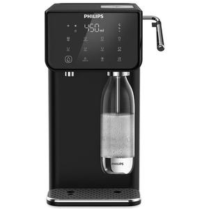 Dispenser de apa si sifon Philips ADD5962BK/10, 3.8 l, Cilindru CO2, 7 setari temperatura, Apa calda si rece (Negru)